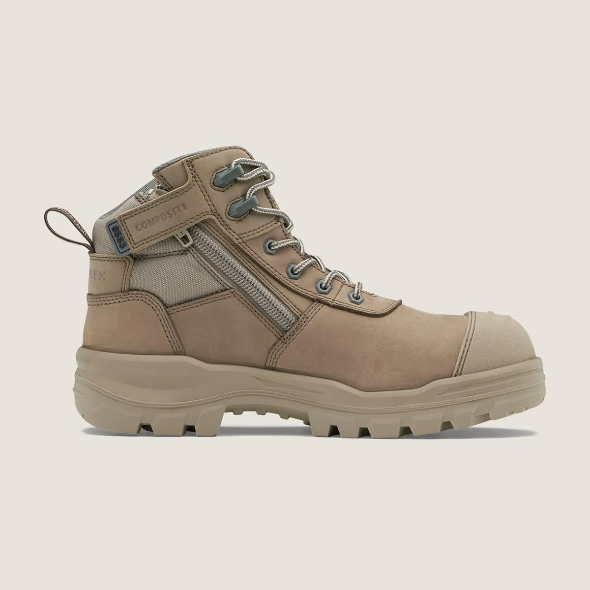 Blundstone 8553 Rotoflex 5in Zip Safety Boot CT