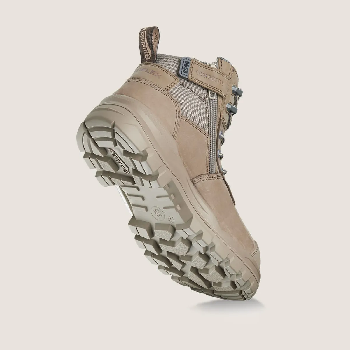 Blundstone 8553 Rotoflex 5in Zip Safety Boot CT