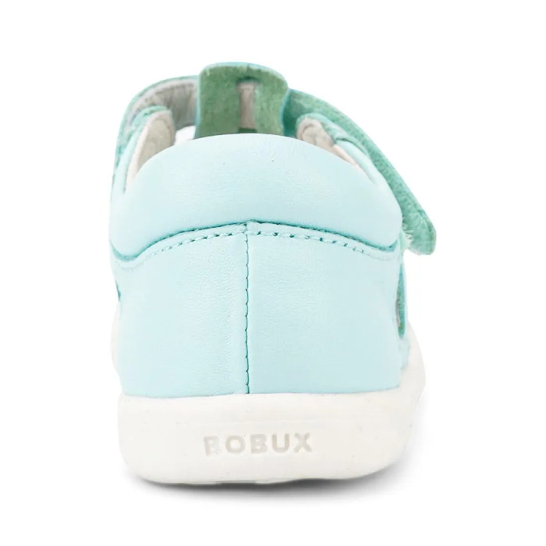 Bobux IWalk IW Zap II Closed Toe Sandal Mist Blue CLEARANCE Not Returnable