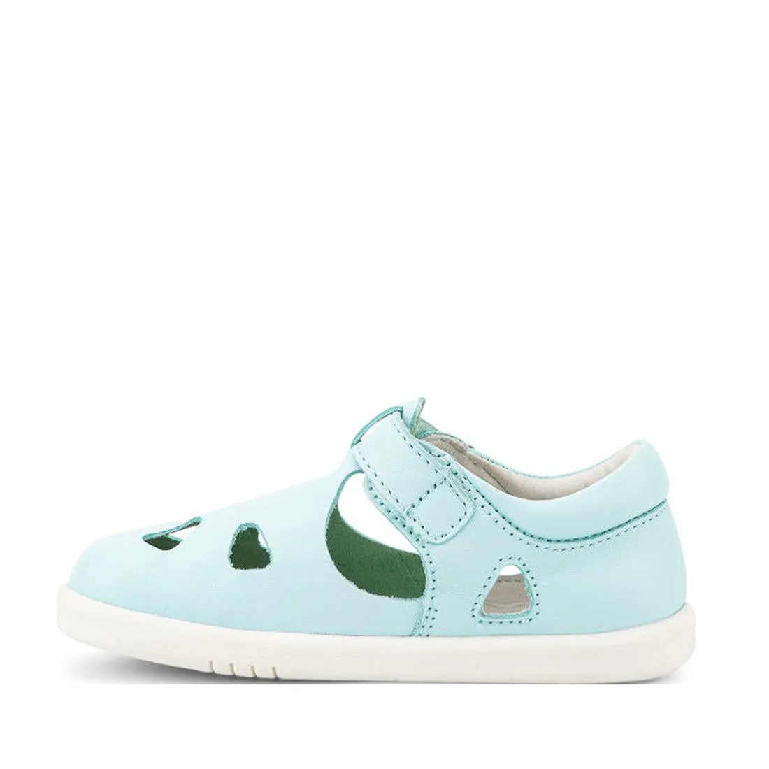 Bobux IWalk IW Zap II Closed Toe Sandal Mist Blue CLEARANCE Not Returnable