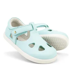 Bobux IWalk IW Zap II Closed Toe Sandal Mist Blue CLEARANCE Not Returnable