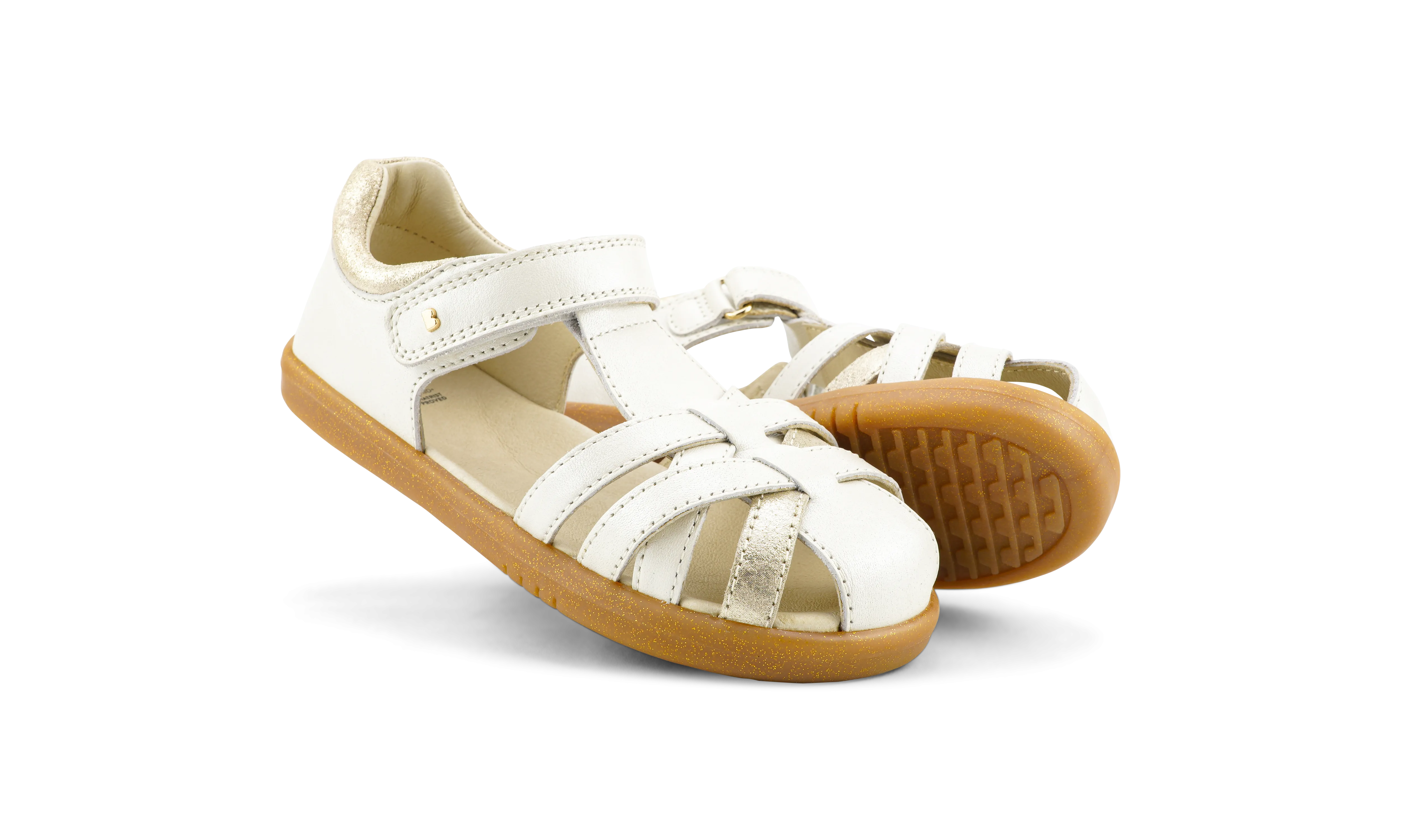 Bobux Kid   Cross Jump Sandal (Moon Pearl)