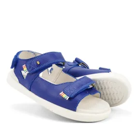 Bobux Kid   Plus Rise Open Toe Sandal Blueberry 839102 Clearance