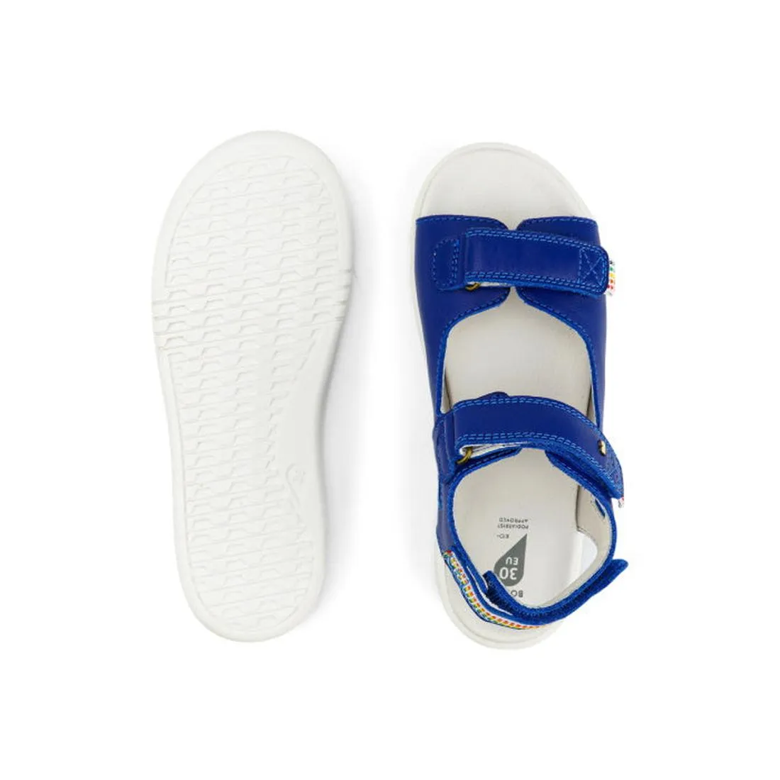 Bobux Kid   Plus Rise Open Toe Sandal Blueberry 839102 Clearance
