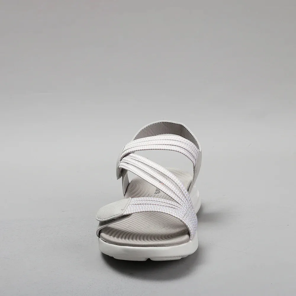 CC Resorts 'Florrie Sandal' - Light Grey
