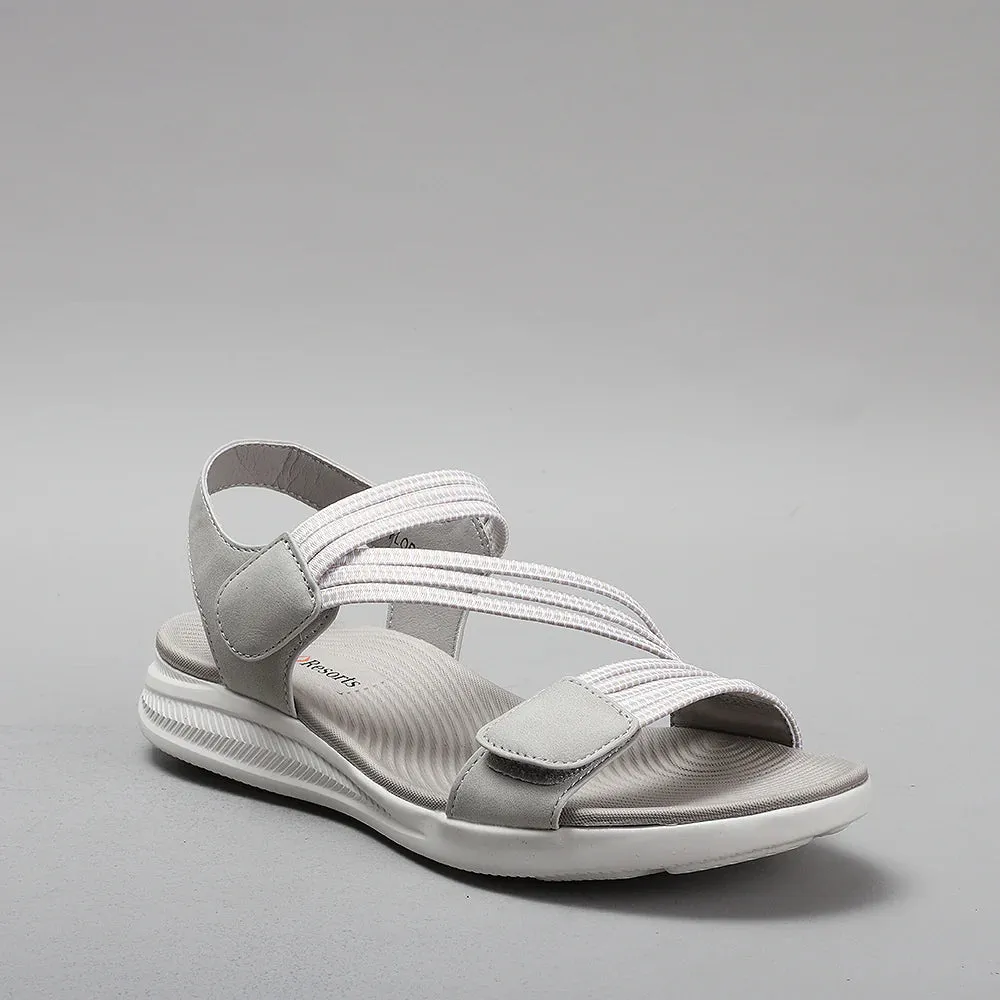 CC Resorts 'Florrie Sandal' - Light Grey