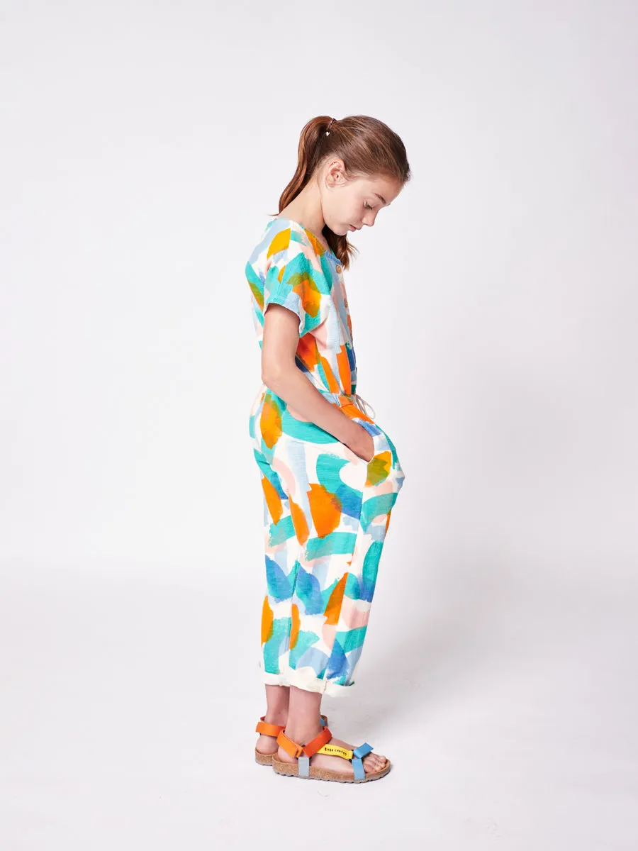 Color Block Straps Sandals