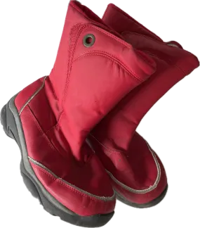 Cool retro snow boots Red Hook Loop Close Warm Name Tag UK 5;US 6M EU 38 ;SKU 5274