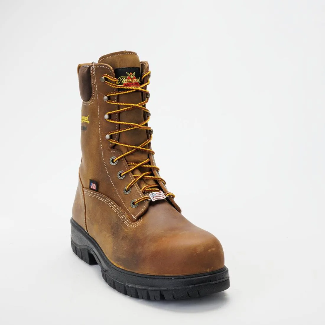 Genesis Series 8" Nano Toe Waterproof Boot Chestnut