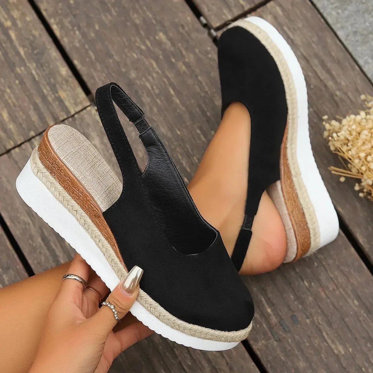 Ivy™ | Chic Orthopedic Wedge Sandals