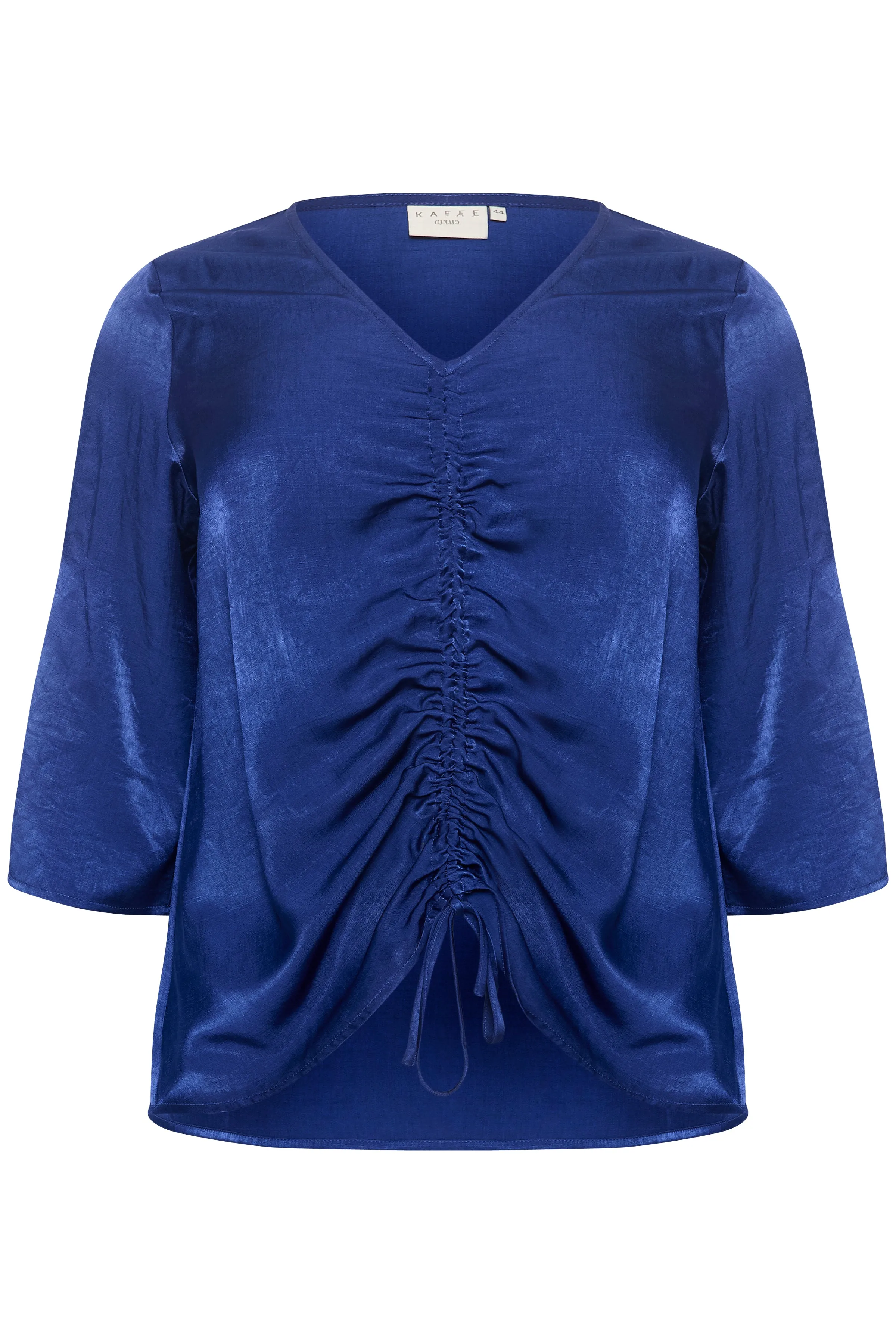 Kaffe Curve Membe Blouse in Blue