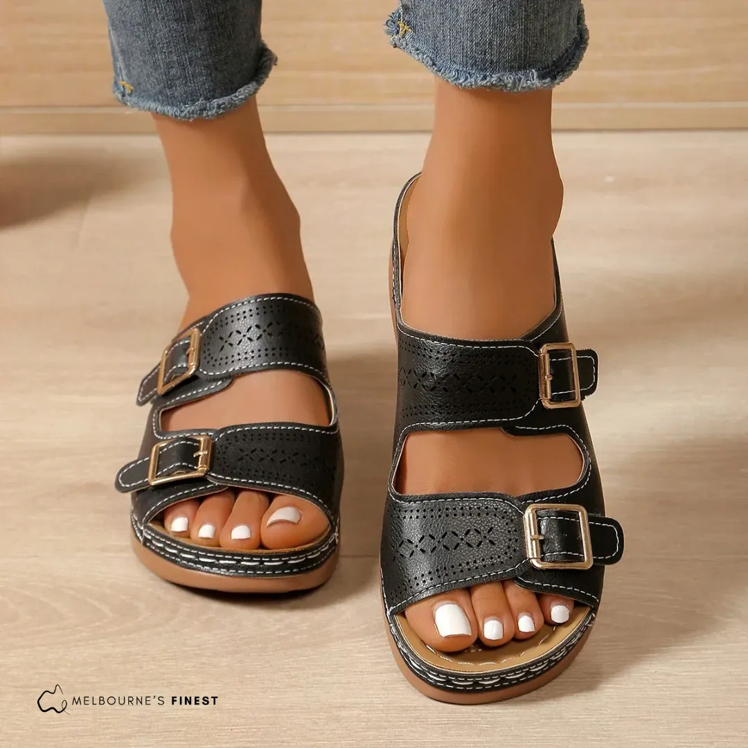 Louella™ Women's Adjustable Buckle Orthopedic Sandals