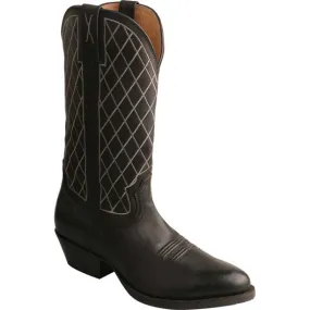 Men's Western Cowboy Boot - Black