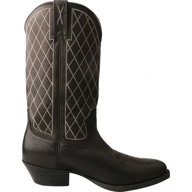 Men's Western Cowboy Boot - Black