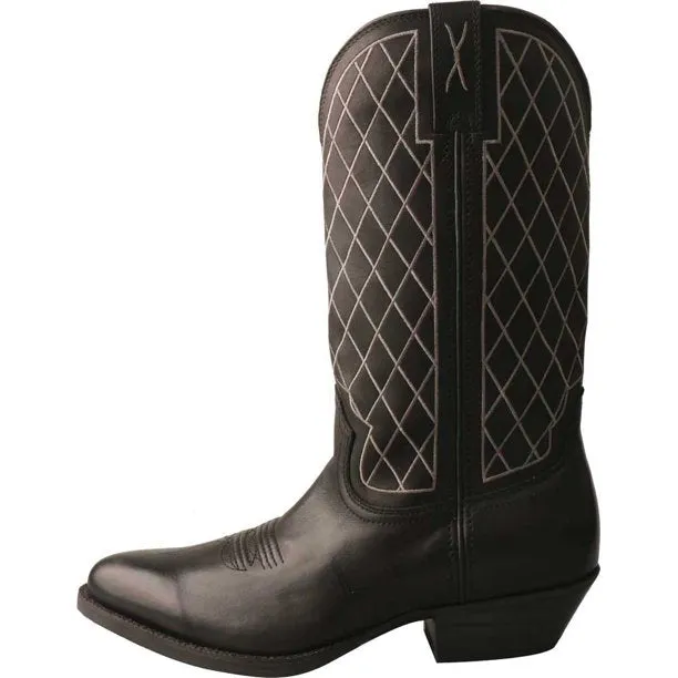Men's Western Cowboy Boot - Black