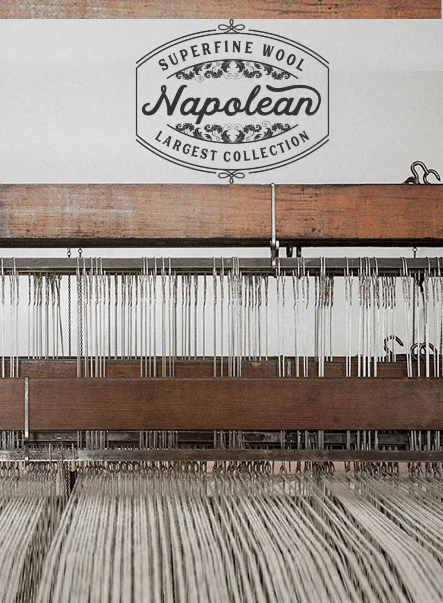 Napolean Mid Charcoal Wool Pants
