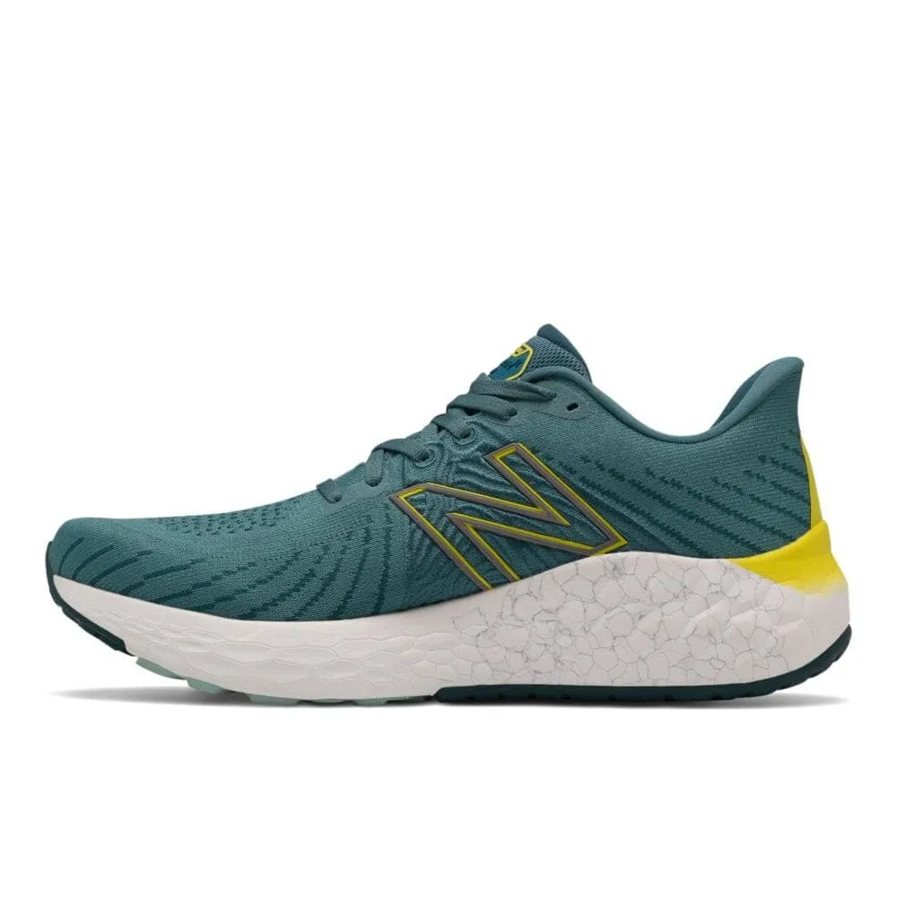 New Balance Fresh Foam X Vongo v5 (Men's) - Deep sea with sulpher yellow