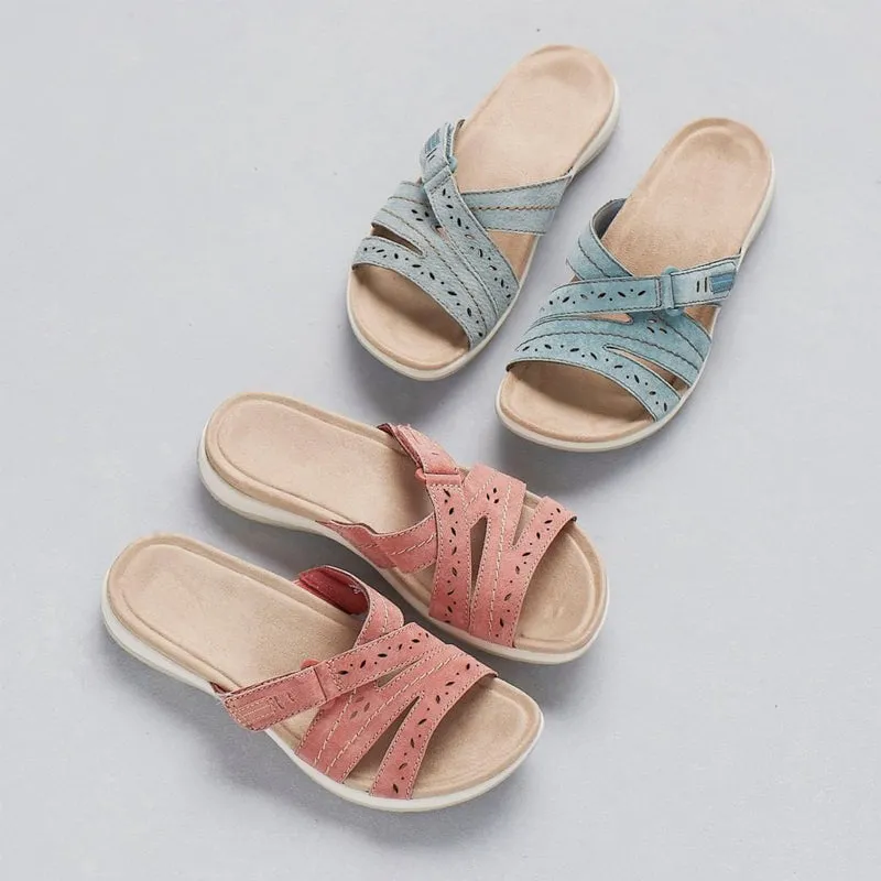 Orthopedic arch support sandals for women