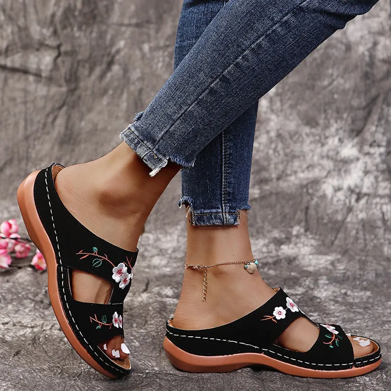 Orthopedic wedge sandals for women - comfort &amp; style