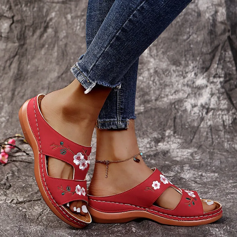 Orthopedic wedge sandals for women - comfort &amp; style