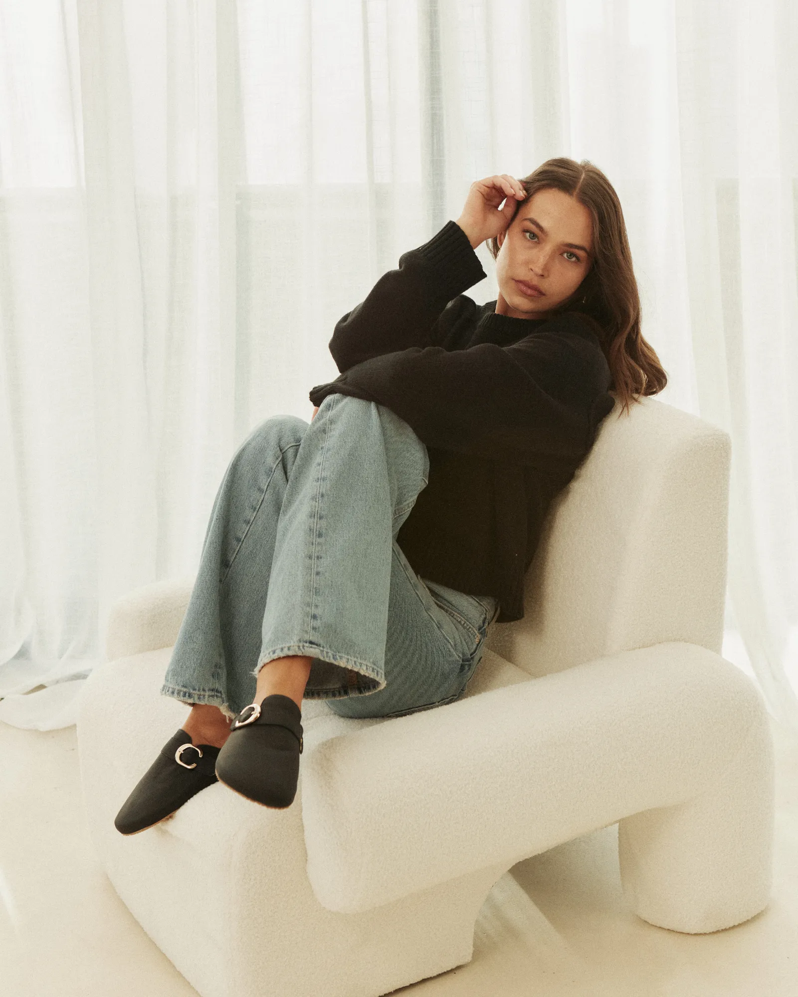 Peyton Mule - Black