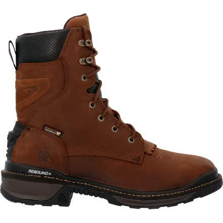 ROCKY Men's Rams Horn 9 Inch Composite Toe Western Boot RKW0407