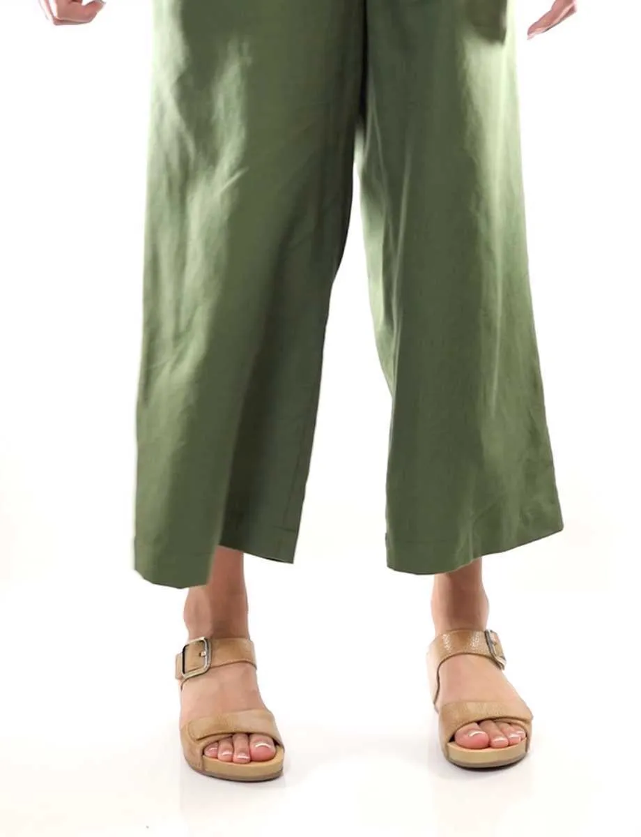 Tanya Burnished Adjustable Sandal in Tan