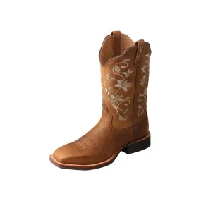 TWISTED X - WOMENS FLORAL RUFF STOCK