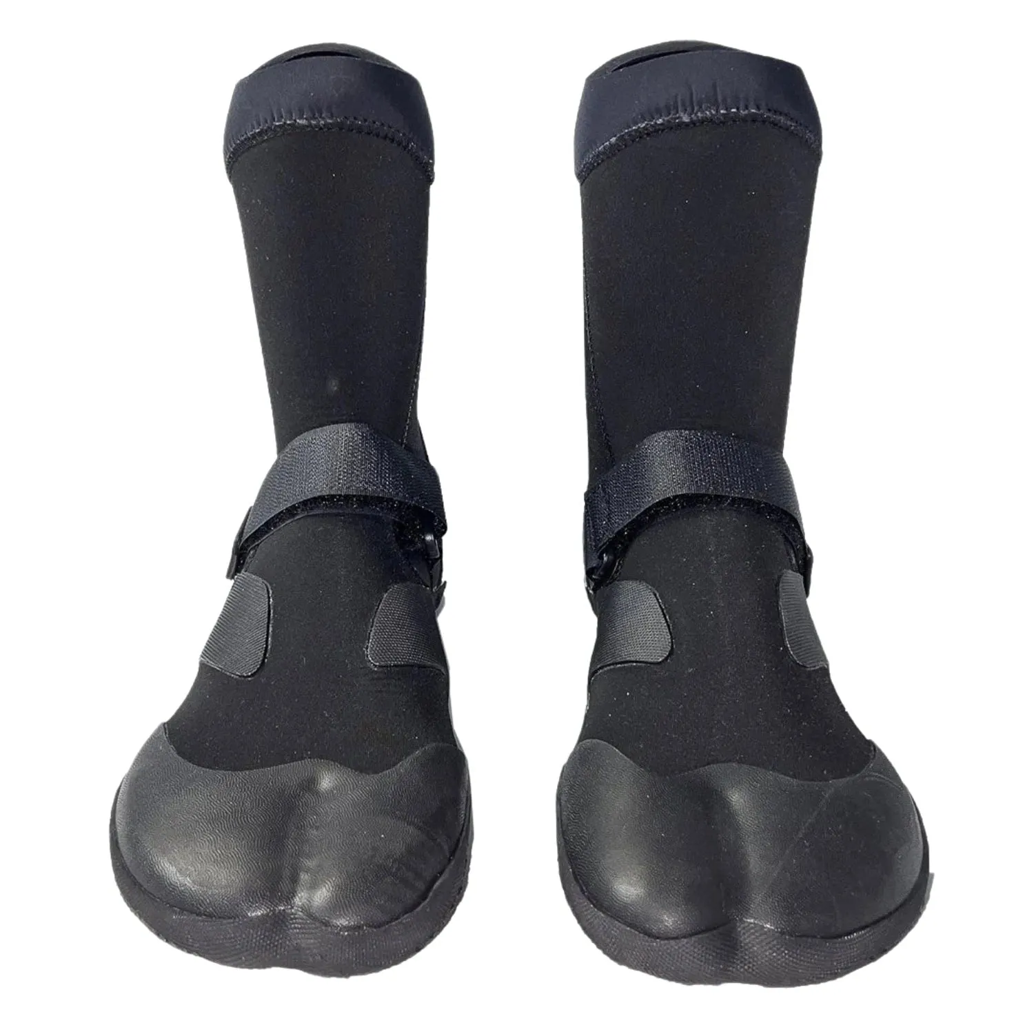 Vissla High Seas II 5mm Split Toe Wetsuit Boots - Black