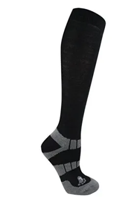 Woof Winter Riding Socks 2pk Black